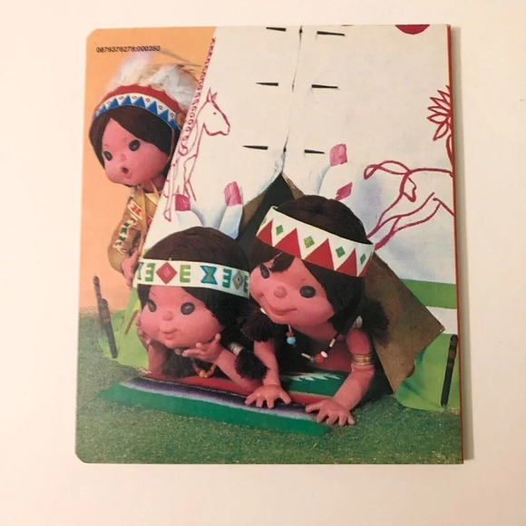 1982 Storytime Pals Series Little Indians  Board Book Childrens Book - Picture 2 of 10